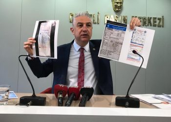 CHP’li Sancar, su üzerinden yapılan vurgunu faturalarla açıkladı