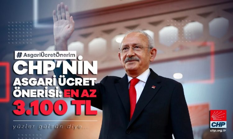 “Asgari ücret en az 3 bin 100 lira olsun”