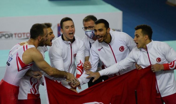 Cimnastikte ilk madalya