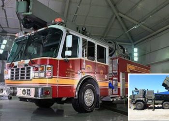 Füze rampası, itfaiye aracı olarak İBB’ye satılmış