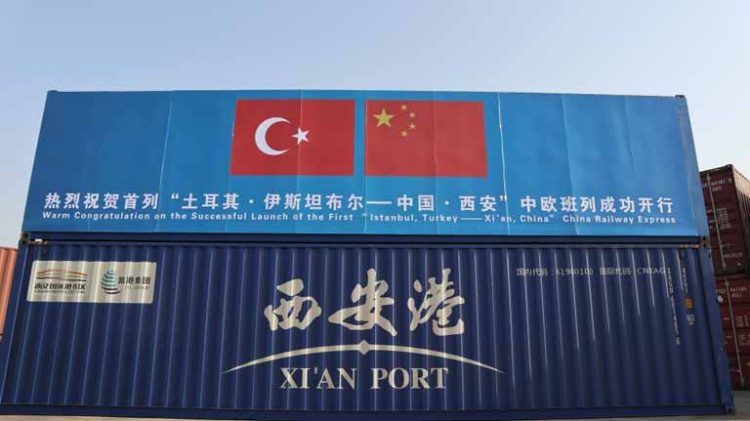 Türkiye’nin ihracat treni, Çin’de törenle karşılandı