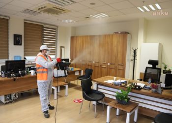 Kartal’da 11 milyon metrekare kapalı alan dezenfekte edildi