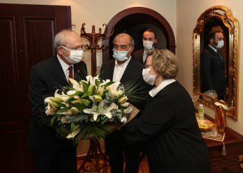 Kılıçdaroğlu, Seval Türkeş’i ziyaret etti