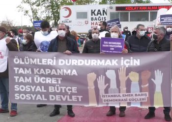 Sivil toplum kuruluşlarından “tam kapanma” eylemi