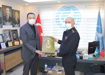 İl Jandarma Komutanı Ülkü Ocakları’nda…