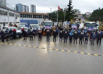 Kartal, beklenen kar yağışı için teyakkuza geçti