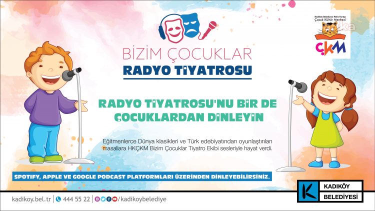 Çocuk radyo tiyatrosu çevrimiçi ortama taşındı