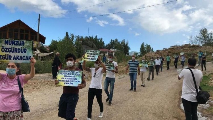 Munzur Gözeleri’nde yapılan insan zincirine soruşturmada karar