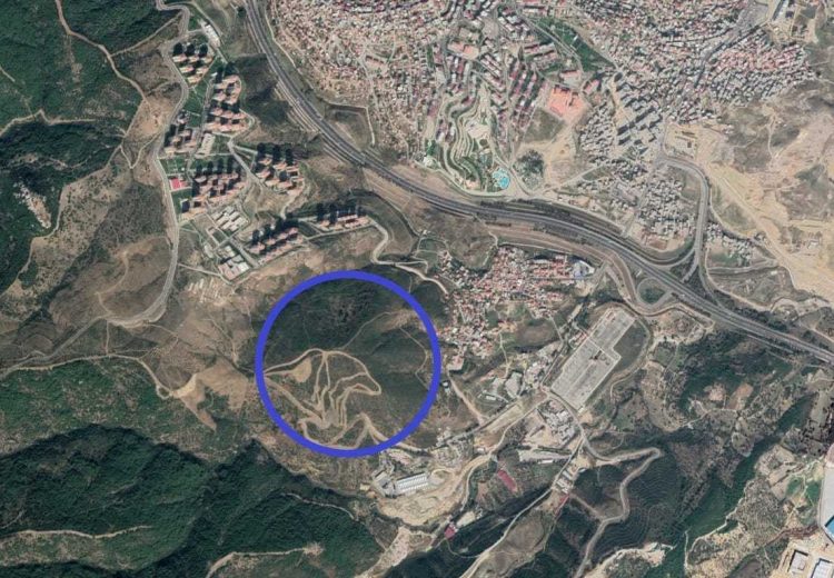 Üniversite için ayrılan alana TOKİ konutu