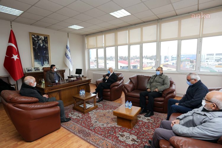 Yenimahalle Belediye Başkanı Yaşar, toptancı esnafı ile görüştü