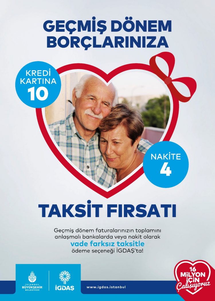 İGDAŞ, gecikmeli doğalgaz faturalarına taksit imkanı sağladı