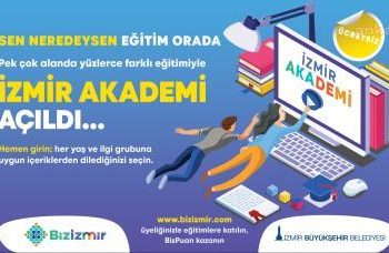 İzmir Akademi çevrim içi eğitim portalı açıldı