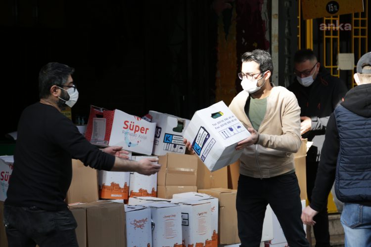 Kadıköy’de esnaf dayanışması