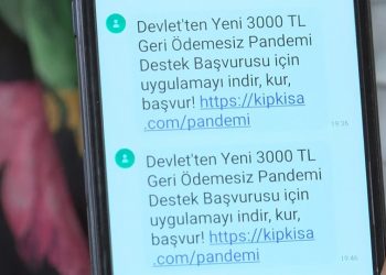SMS dolandırıcılığında yeni yöntem: Devletten 3 bin TL destek