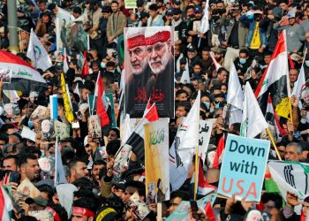 Süleymani suikastının yıldönümünde Irak’ta on binler sokakta