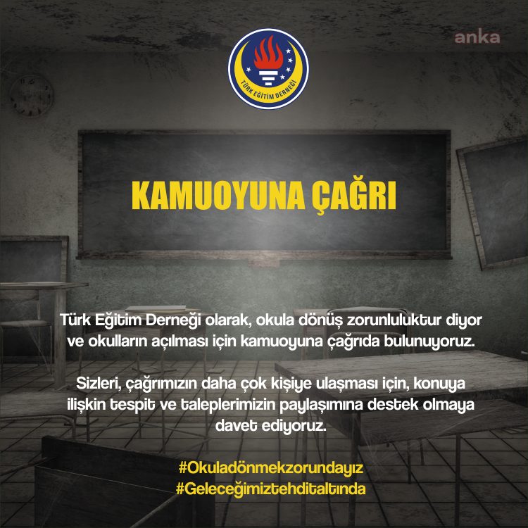 TED: Öğretmenler acilen aşılanmalı