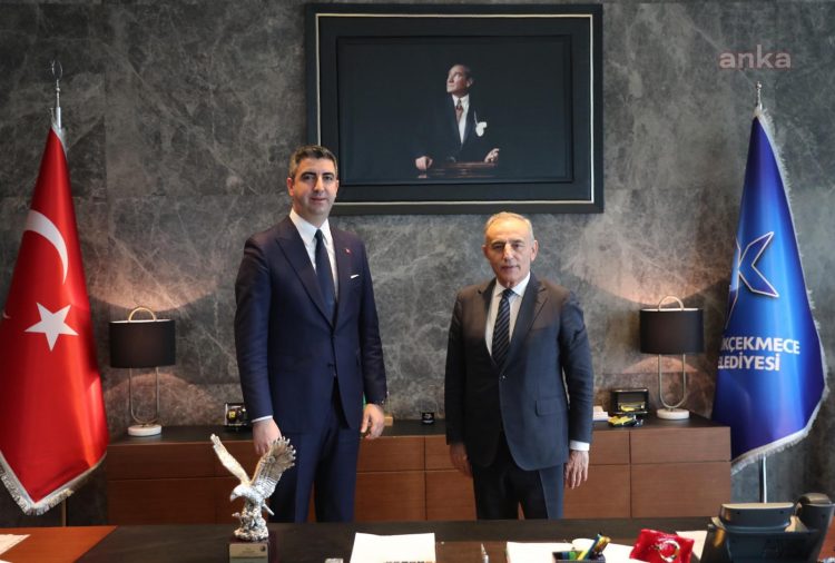 Kartal ve Küçükçekmece belediye başkanları görüştü