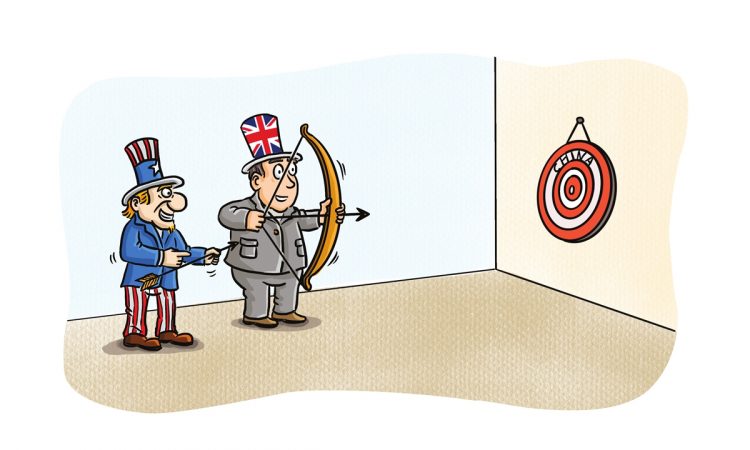 Batı’nın  korkunç insan hakları karnesi ve Çin’e karşı “Beş Gözü”