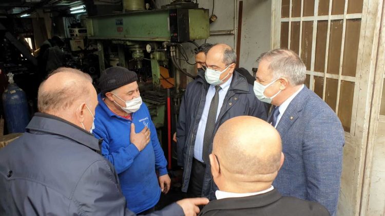 CHP Ekonomi Masası, Maslak Oto Sanayi Sitesi’nde sorunları dinledi