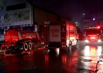 İSTOÇ’ta yangın