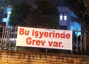 Kadıköy Belediyesi işçileri greve başladı