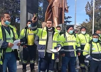 Maden işçileri iş bıraktı: Bizi bunlara ezdirmeyin