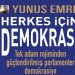 CHP’li Yunus Emre’den yeni kitap: “Herkes İçin Demokrasi”