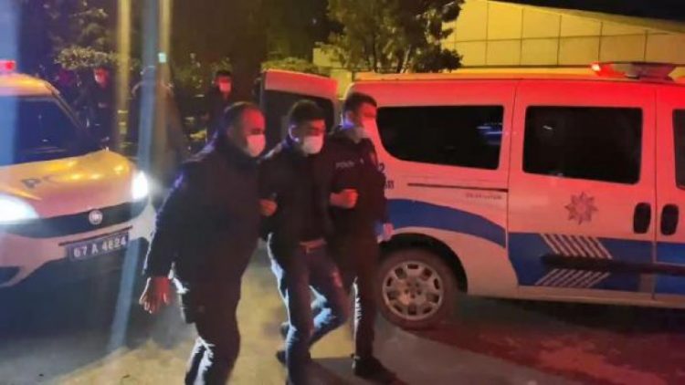 Kaza yapan otomobildeki 3 kişi de sürücünün kendisi olduğunu söyledi