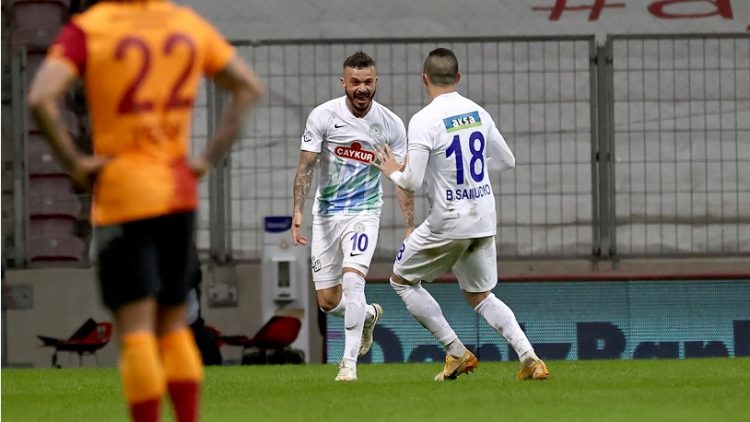 Rizespor’dan Galatasaray’a 4 gol