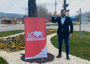 Selçuk’ta ‘Love Erdoğan’ gerilimi