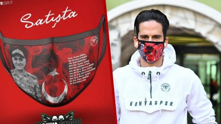 Bitlis şehitlerinin isminin basılı olduğu maske yapıp satışa çıkardılar