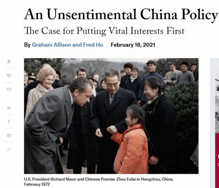Graham Allison’dan Biden yönetimine çağrı: Çin’le ayrışmak sadece zarar getirir