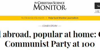 ABD basını Çin halkının ÇKP’ye desteğinin nedenlerini yorumladı