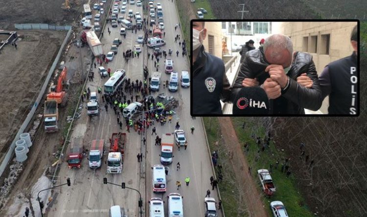 4 kişinin ölümüne sebep olan TIR sürücüsü tutuklandı