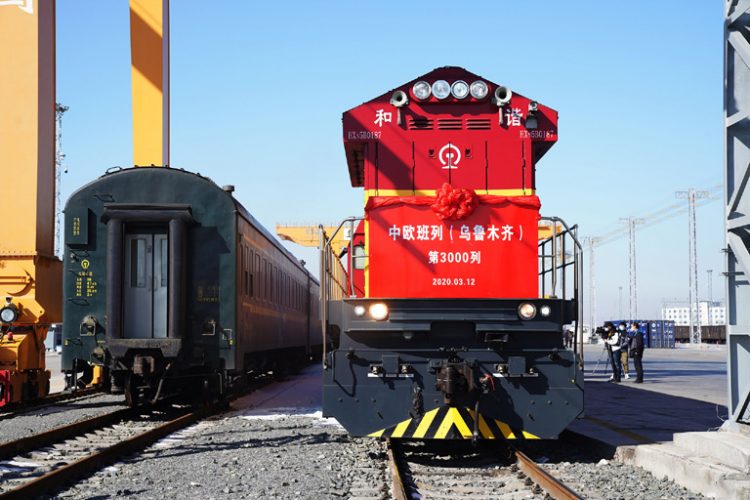 Xinjiang’dan geçen Çin-Avrupa yük trenlerinde rekor