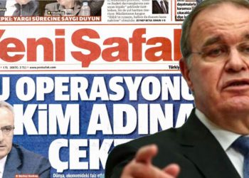 Faik Öztrak “Çarşı karıştı” dedi ve Yeni Şafak’ın manşetini paylaştı