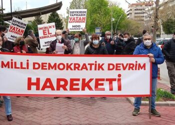 Milli Demokratik Devrim Hareketi, Biden’ı protesto etti
