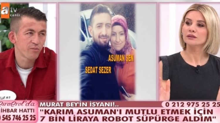 Esra Erol’da ilginç olay: Yasak aşkta arada kalan ‘robot süpürge’ oldu