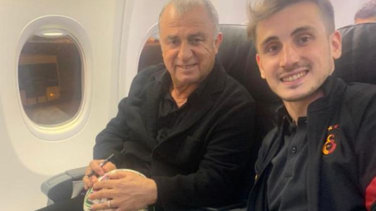 Hat-trick yapan Kerem Aktürkoğlu’ndan Fatih Terim paylaşımı