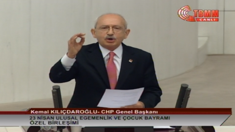 Kılıçdaroğlu’ndan Meclis’te ’23 Nisan’ konuşması! Vekiller ayakta alkışladı