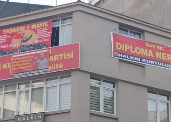 ‘Diploma Nerede?’ pankartlarına da yasak geldi! Bahane olarak da ‘kapanmayı’ öne sürdüler