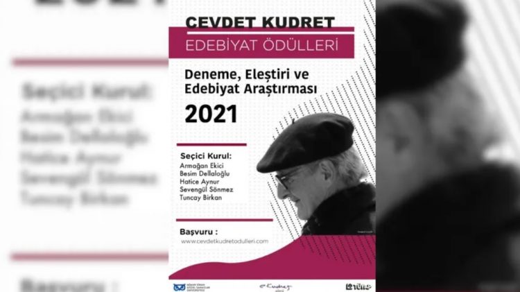 2021 Cevdet Kudret Edebiyat Ödülleri’ne başvurular başladı