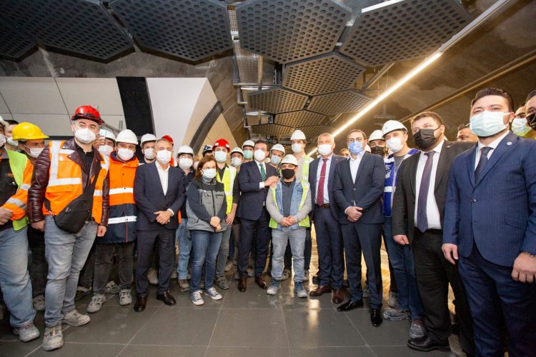 Ataköy-İkitelli Metro Hattı’nın 3 istasyonu Mayıs sonu hizmete giriyor