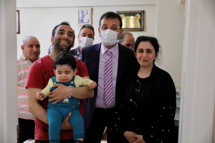 8 aylık Alperen’in annesinden ücretsiz ulaşım teşekkürü