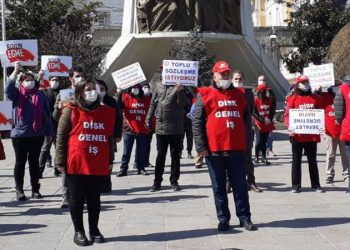 Bakırköy Belediyesi İşçileri, anayasal hakları olan toplusözleşme için mücadele ediyor