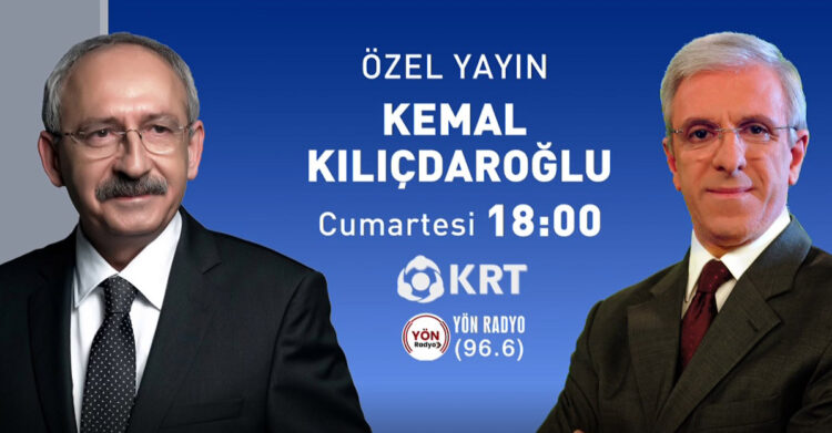 Kılıçdaroğlu, KRT-Yön Radyo ortak yayınında