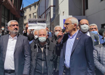 Okmeydanı’nda halk kentsel dönüşüme karşı birleşti… “Burada bir haksızlık var”