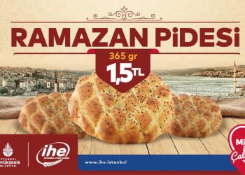 Halk Ekmek büfelerinde Ramazan pidesi 1,5 liradan satılacak