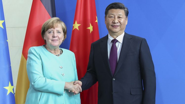 Xi ile Merkel arasında önemli görüşme