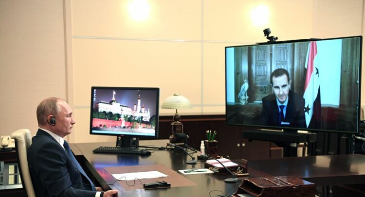 Putin’den Esad’a tebrik…